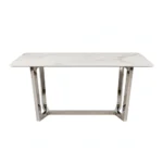 Expo Lucien 1.6 Chrome Dining Table - Image 3